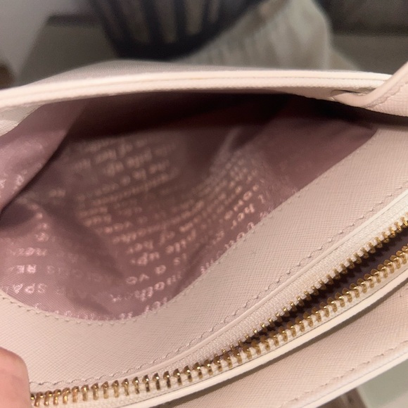 Kate Spade White and Pink Floral Women's Bag - Picture 3 of 9